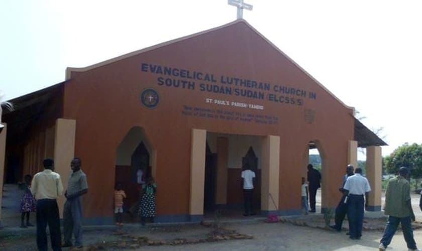 Igreja Luterana no Sudão do Sul é um das que sofreram ataque dos islamitas. (Foto: Reprodução/ELCSS/CC0)