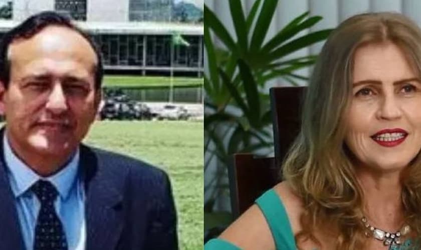 Veronica Brendler e Edilásio Barra. (Foto: Reprodução/Omelete)