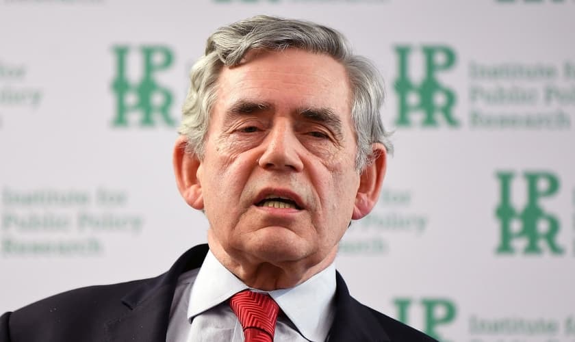 Gordon Brown foi primeiro-ministro do Reino Unido e líder do Partido Trabalhista entre 2007 e 2010. (Foto: Victoria Jones/PA)