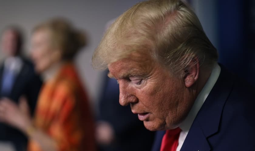 Donald Trump declarou a última quinta-feira (7), o Dia Nacional da Oração. (Foto: Getty Images/Win McNamee/Staff)