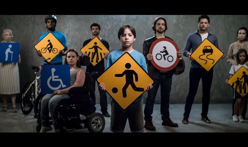 Divulgação da campanha Maio Amarelo. (Foto: Reprodução/Maioamarelo)