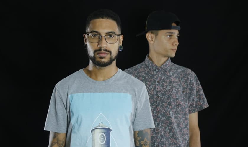 A Banda Vante é formada por Thauan Honório (esquerda) e Thom Souza (direita). (Foto: Divulgação)