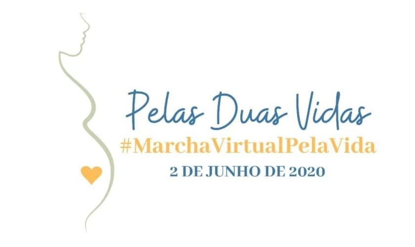 Banner da 13ª Marcha Nacional pela Vida. (Foto: Reprodução/Brasil sem Aborto)