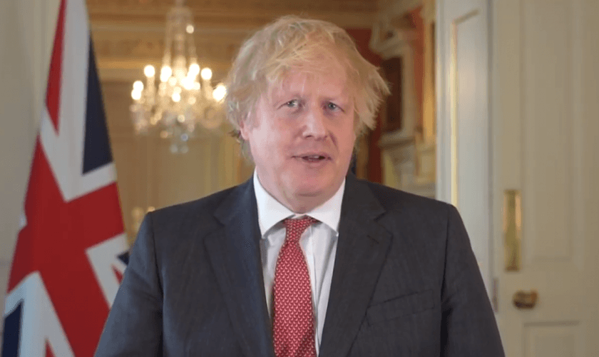 Boris Johnson agradeceu aos cristãos por suas orações. (Foto: Reprodução/Christian Post)