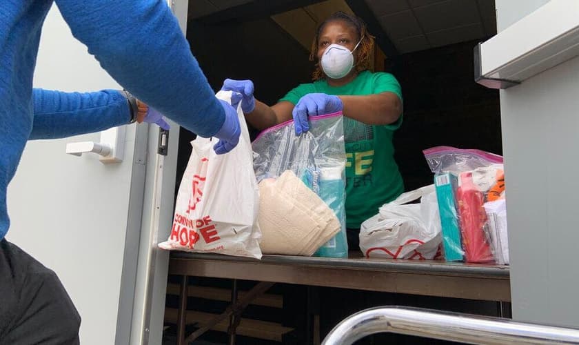 Mais de 40 milhões de refeições foram distribuídas pela organização Convoy of Hope. (Foto: Convoy of Hope)