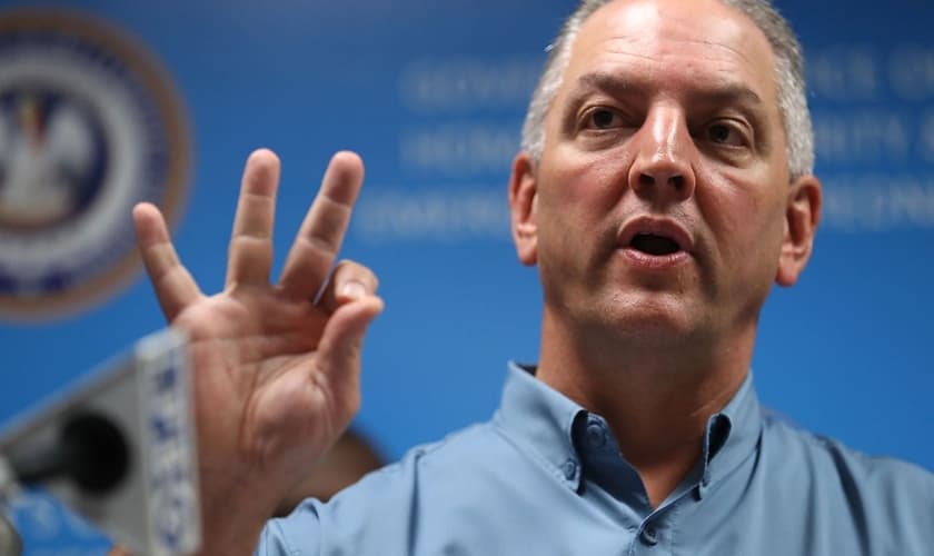 John Bel Edwards, governador do estado de Louisiana, nos EUA, convocou 3 dias de jejum e oração. (Foto: Joe Raedle/Getty Images)