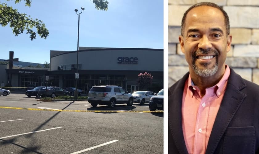 Pr. Sean Clemons, ferido a golpes de faca, enquanto ensinava a Bíblia. (Foto: Facebook)