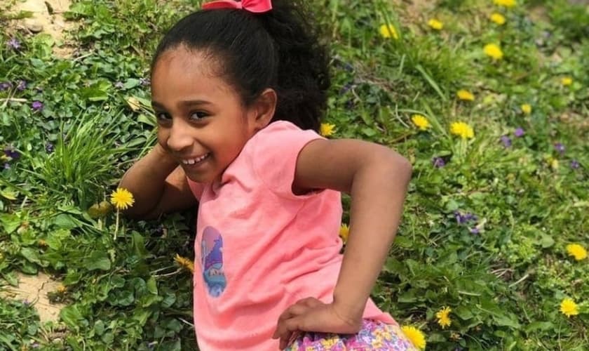 Dorielis Reyes morreu aos 9 anos, após lutar durante meses contra uma misteriosa inflamação no cérebro, nos EUA. (Foto: Arquivo Pessoal)