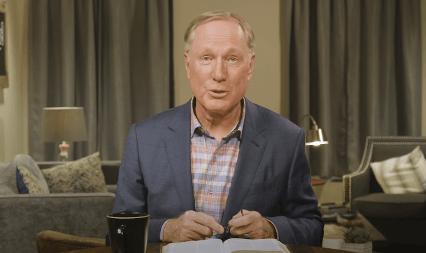 O pastor Max Lucado fala sobre as tempestades da vida. (Foto: Max Lucado/YouTube)
