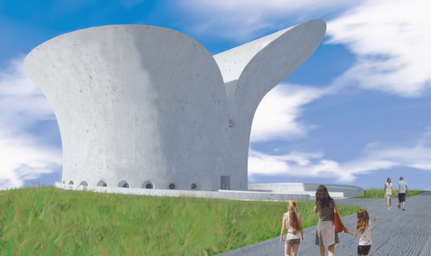Projeto para o Museu Nacional da Bíblia de Brasília. (Foto: Divulgação/Governo de Brasília)