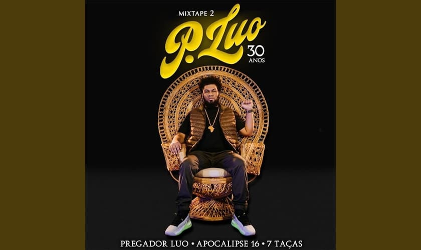 Para comemorar seus 30 anos de carreira, Pregador Luo está lançando o projeto 'Mixtape Pregador Luo - 30 anos'. (Imagem: Youtube / Reprodução)
