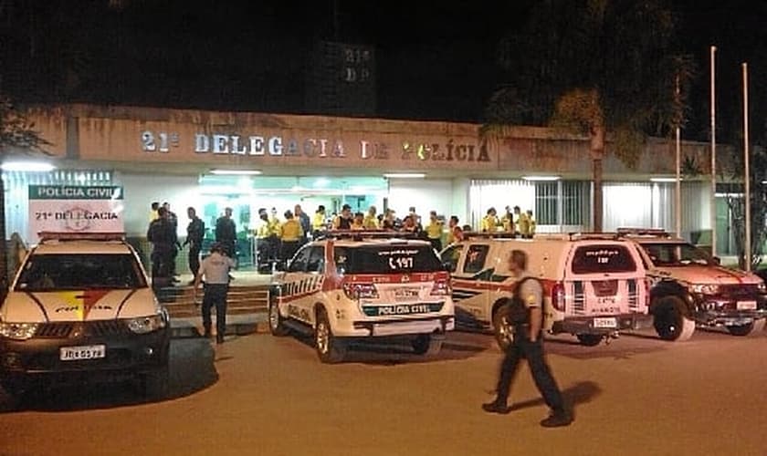 Pastor ministrava o culto no momento do assassinato, em Águas Claras. (Foto: Polícia Civil/Divulgação)