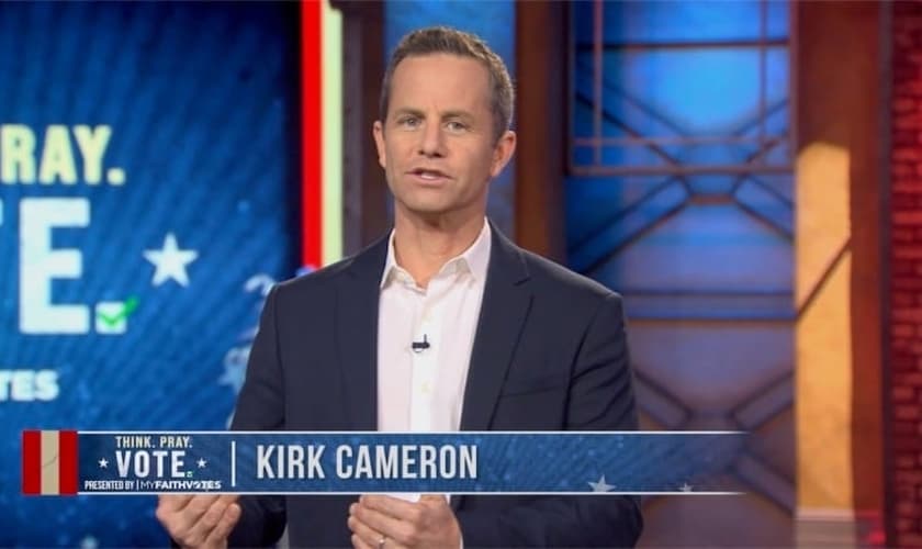 Kirk Cameron é ator e apresentador, conhecido por sua participação filmes como "À Prova de Fogo" e "Deixados para Trás". (Imagem: TBN)