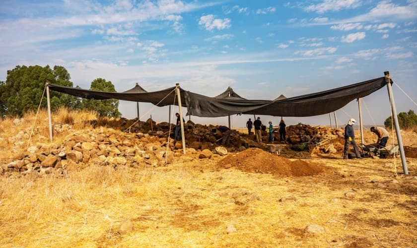 Escavações na área de Hispin têm levado a novas descobertas em Israel. (Fotos: Yaniv Berman  / Autoridae de Antiguidades de Israel)