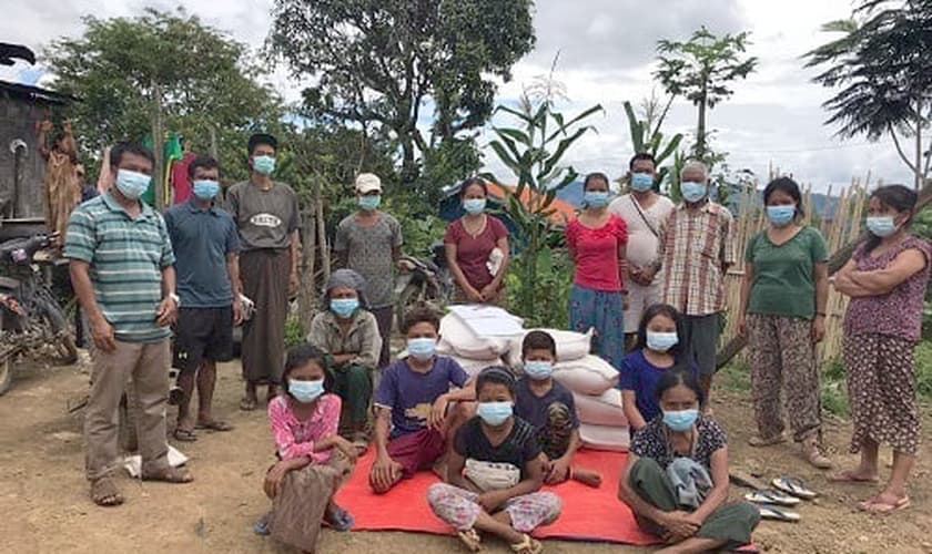 Só na Ásia, 190 mil cristãos perseguidos foram assistidos com kits de alimentação e higiene. (Foto: Portas Abertas)