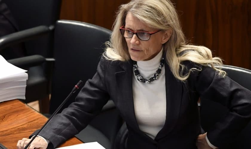 Päivi Räsänen ocupa uma cadeira no parlamento finlandês há mais de 15 anos. (Foto: LEHTIKUVA / JUSSI NUKARI)