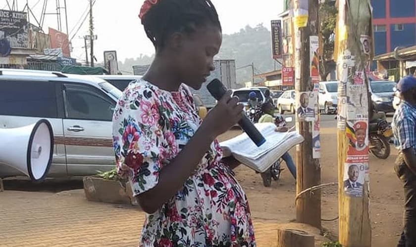 Gorret Odama defende as pregações de rua, especialmente nesta época de pandemia quando as igrejas estão com restrições. (Foto: Reprodução / Facebook)