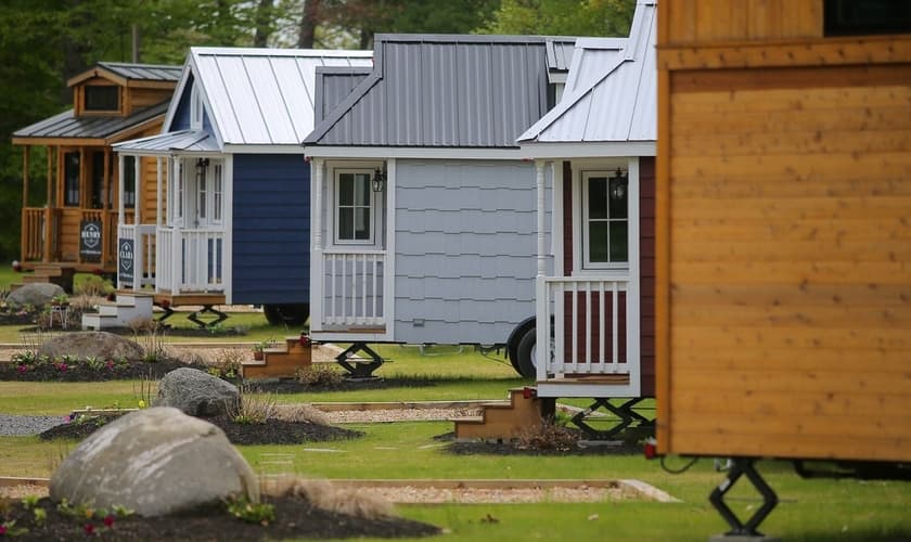 O projeto 'Bridge Way' pretende construir pequenas casas e cedê-las a mulheres solteiras sem moradia. (Foto: Lane Turner/Globe Staff/Boston Globe via Getty Images)