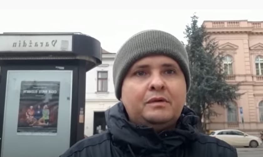 Pastor Frederico Silva e sua esposa Darleide atuam como missionários na Croácia. (Imagem: Youtube / Reprodução)