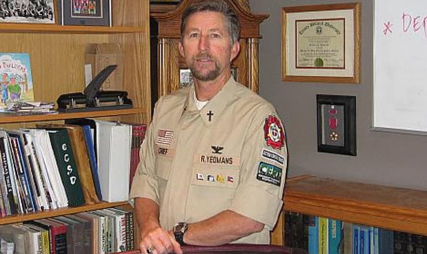 Rick Yeomans presta socorro a vítimas de tragédias. (Foto: Reprodução / God Reports)