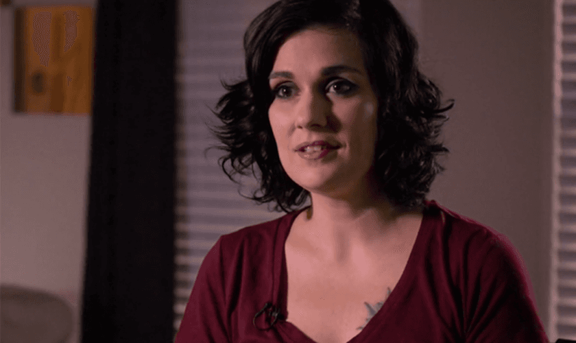 Rachael Havupalo testemunha sua história de superação pela fé em Jesus. (Reprodução / God Reports)