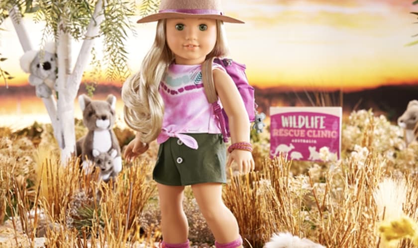 Kira Bailey, a Garota do Ano, 2021, da American Girl (Foto: Divulgação Mattel)