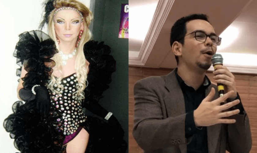 Riquelmo Araújo testemunha sua transformação através de Jesus. (Foto: INCC)