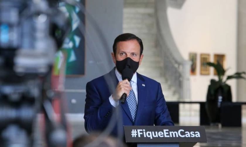 João Doria, governador de SP. (Foto: Sérgio Andrade / Governo do Estado de São Paulo)