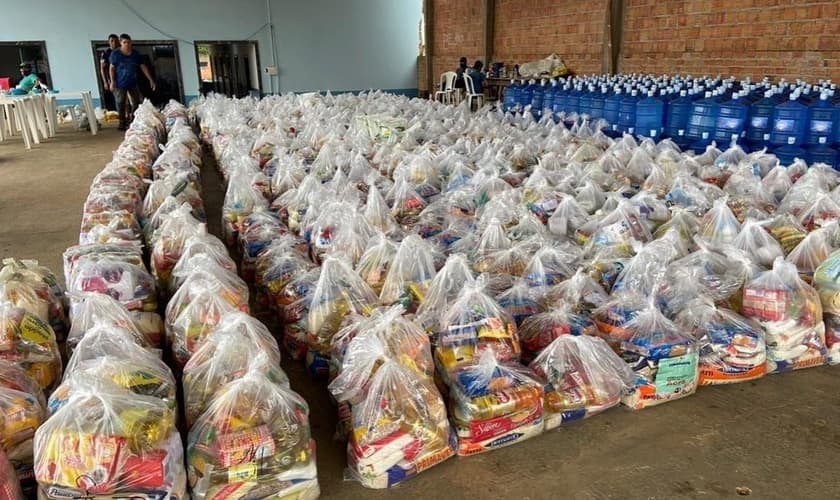 A SENAMI convocou os crentes de todo o país a socorrer a população acreana através da Campanha SOS Acre. (Foto: Instagram/SENAMI).