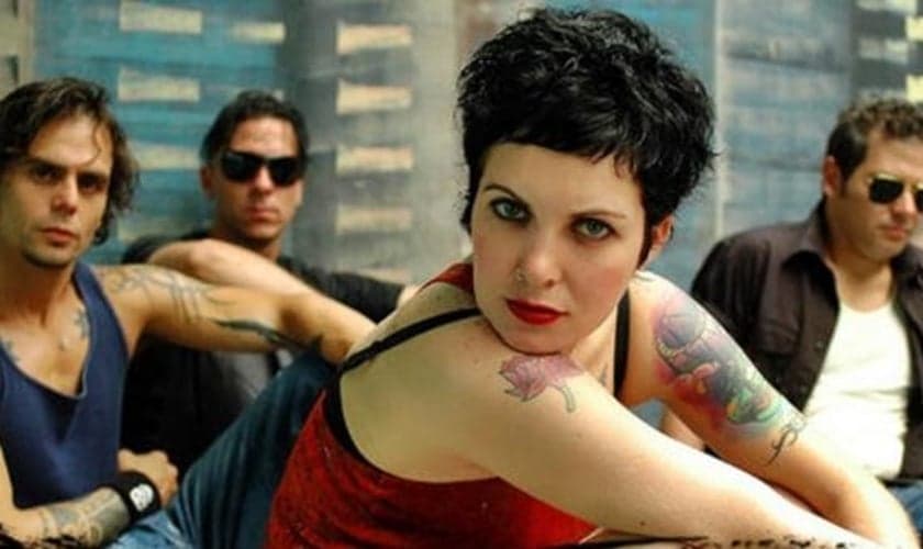 Meg Stock, do Luxúria, era uma das musas do rock alternativo nos anos 2000. (Foto: Reprodução/Instagram