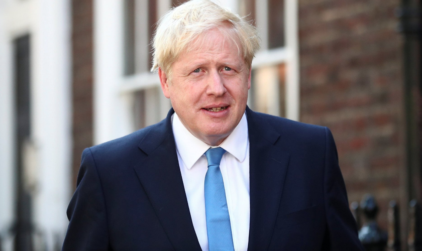 O primeiro-ministro do Reino Unido, Boris Johnson, agradeceu o trabalho dos cristãos. (Foto: Hannah Mckay/Reuters)