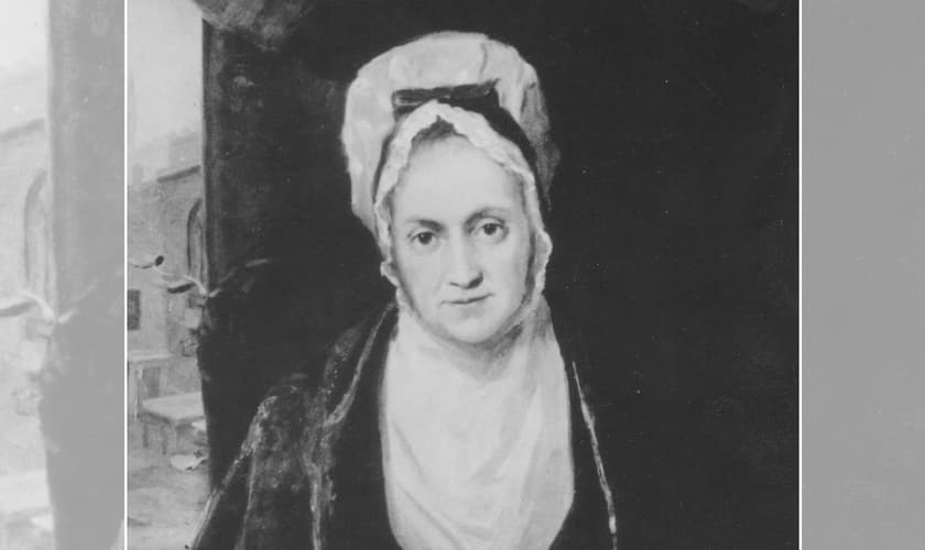 Susanna Wesley, mãe dos pregadores Charles e John Wesley. (Cortesia da Comissão Geral Metodista Unida de Arquivos e História).