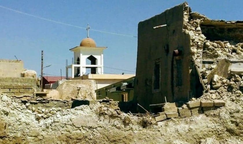 Estima-se que 1,5 milhão de cristãos que viviam no Iraque em 2003, hoje apenas 220 mil permanecem no país. (Foto: Portas Abertas)