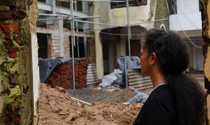 Em 2014, a Igreja de Sião no Sri Lanka sofreu um ataque terrorista. (Foto: Eternity News). 