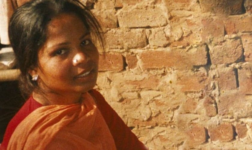 A cristã Asia Bibi chegou a ficar no corredor da morte após ser acusada injustamente por blasfemar contra Maomé. (Foto: Portas Abertas)