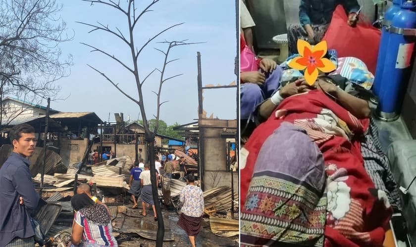 Golpe militar mergulha Mianmar no caos; civis são feridos durante protestos. (Foto: Reprodução / Mianmar)