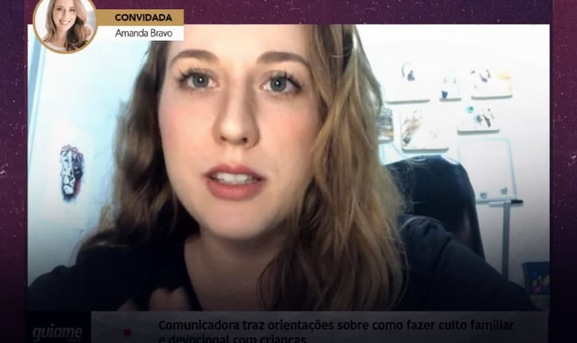 Para a comunicadora, de acordo com a Bíblia, os principais responsáveis por ensinar a Palavra de Deus aos filhos. (Foto: Reprodução).