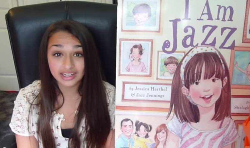 Jazz Jennings, um adolescente transgênero e co-autor do livro "I Am Jazz". (Foto: YouTube/Jazz Jennings)