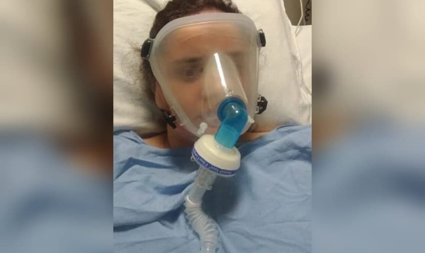 Magda passou 19 dias na UTI com Covid-19, mas foi curada por Deus. (Foto: INCC).
