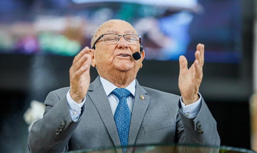 O pastor José Wellington Bezerra foi internado com Covid-19 na semana passado. (Foto: Reprodução/ Facebook).