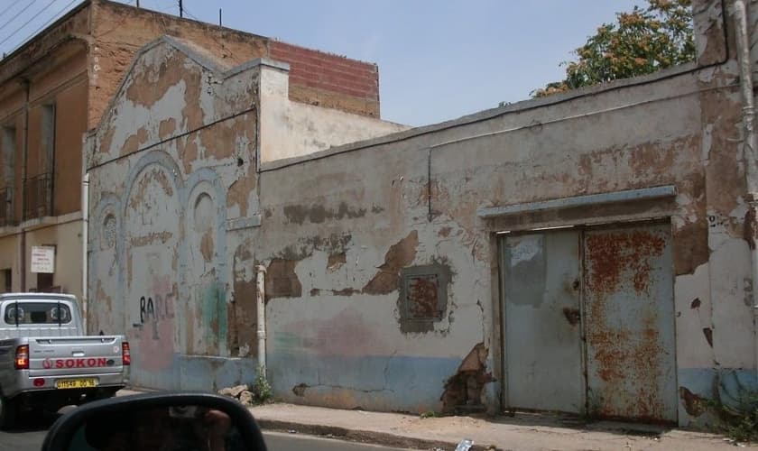 O edifício histórico em Mostaganem foi devolvido à Igreja após uma década. (Foto: Reprodução / Middle East Concern)
