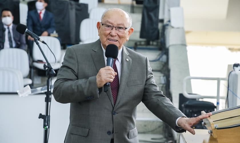 O líder da AD passou 28 dias internado com Covid-19. (Foto: CGADB).