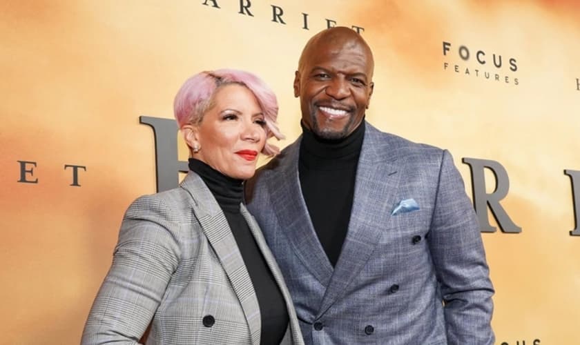 Rebecca King-Crews e Terry Crews na estréia de "Harriet" da Focus Features no The Orpheum Theatre, em 29 de outubro de 2019, Los Angeles, Califórnia. (Foto: Rachel Luna/Getty Images)