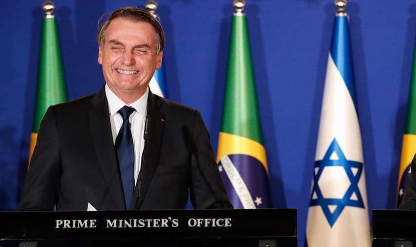 Presidente Jair Bolsonaro e o então primeiro-ministro de Israel, Benjamin Netanyahu. (Foto: Alan Santos/PR)