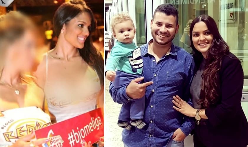 Tatiane abandonou a prostituição para ter uma vida com Deus. (Foto: Reprodução / YouTube)