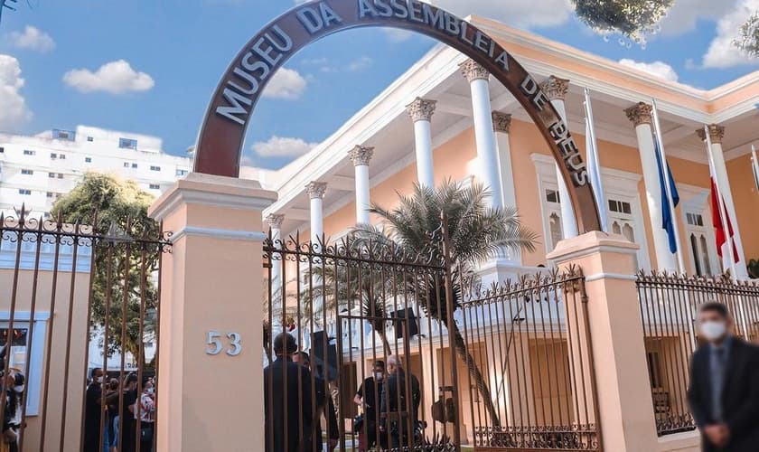 Comemorando seus 110 anos, a AD em Belém do Pará inaugurou o novo Museu da Assembleia de Deus. (Foto: Divulgação).