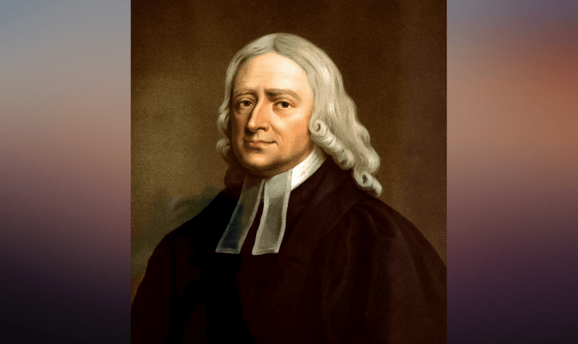 Pintura de John Wesley. (Foto: Reprodução / Inspirational Christians)