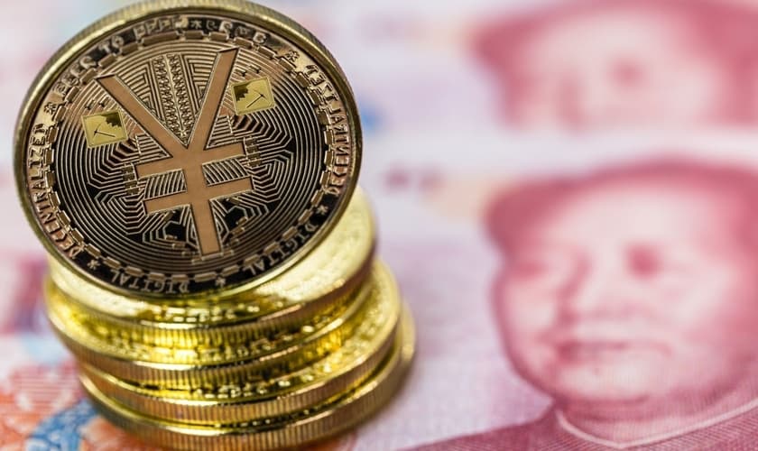 China planeja fazer seu grande respingo de moeda digital nos Jogos Olímpicos de Inverno de Pequim, em 2022. (Foto: Foto: RHJ/Shutterstock)