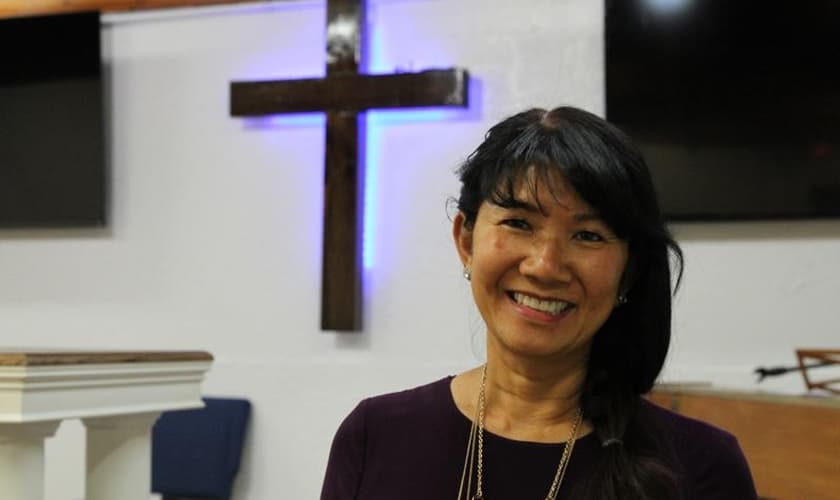 Linda Dunegan comprou um antigo clube de strip e o transformou em uma igreja. (Foto: AP Photo/Mark Thiessen)