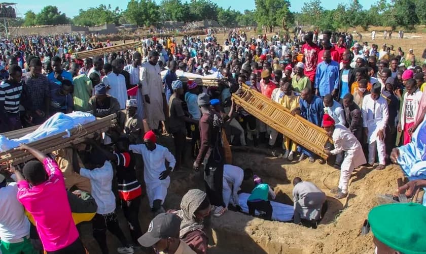 Apenas no primeiro semestre de 2021, jihadistas fulani assassinaram pelo menos 1.909 cristãos em ataques. (Foto: AFP via Getty Images/Audu Marte).